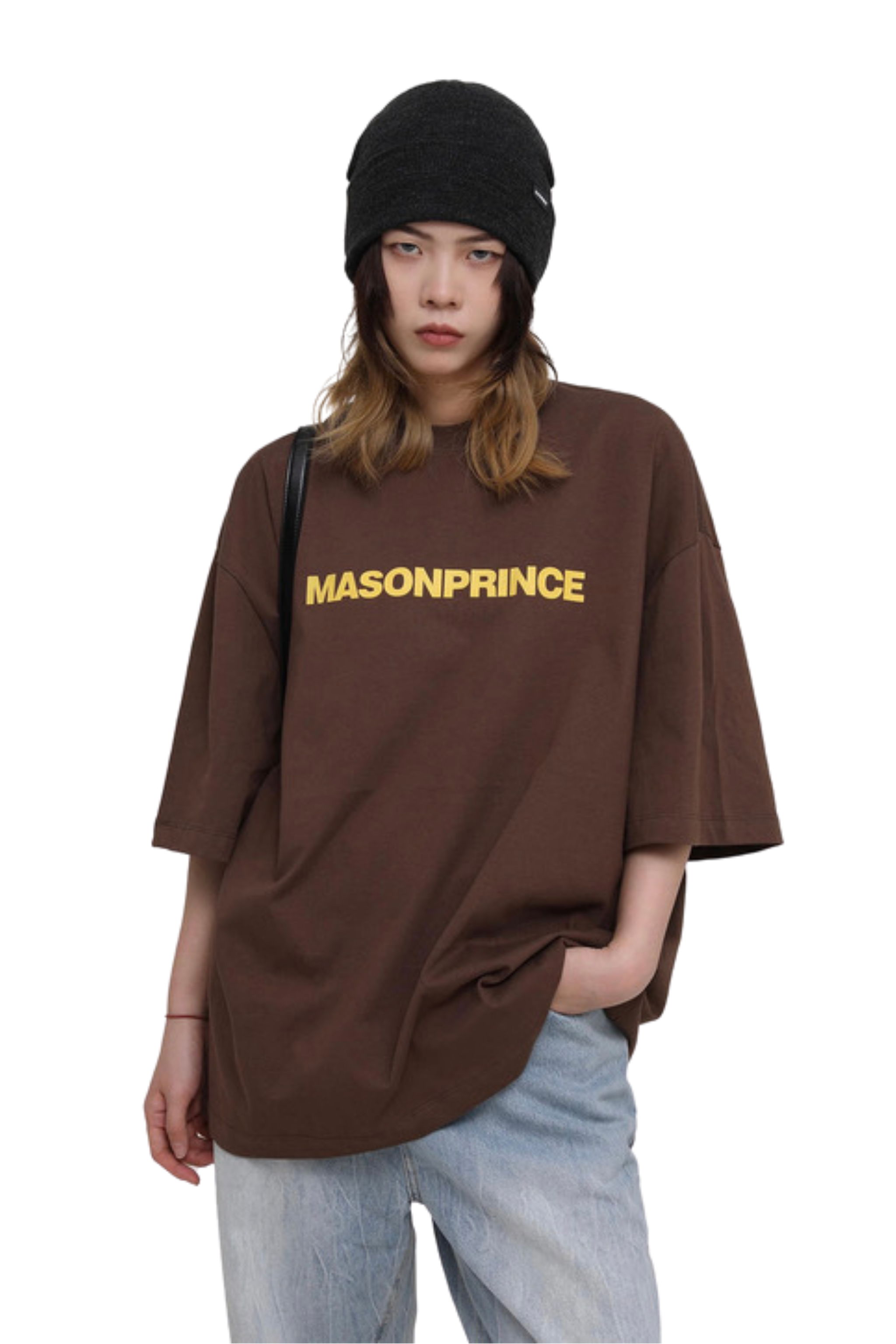 เสื้อยืดลายโลโก้พื้นฐาน Masonprince