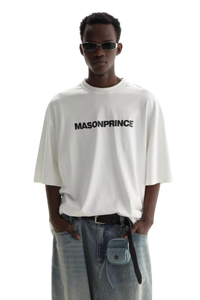 เสื้อยืดลายโลโก้พื้นฐาน Masonprince