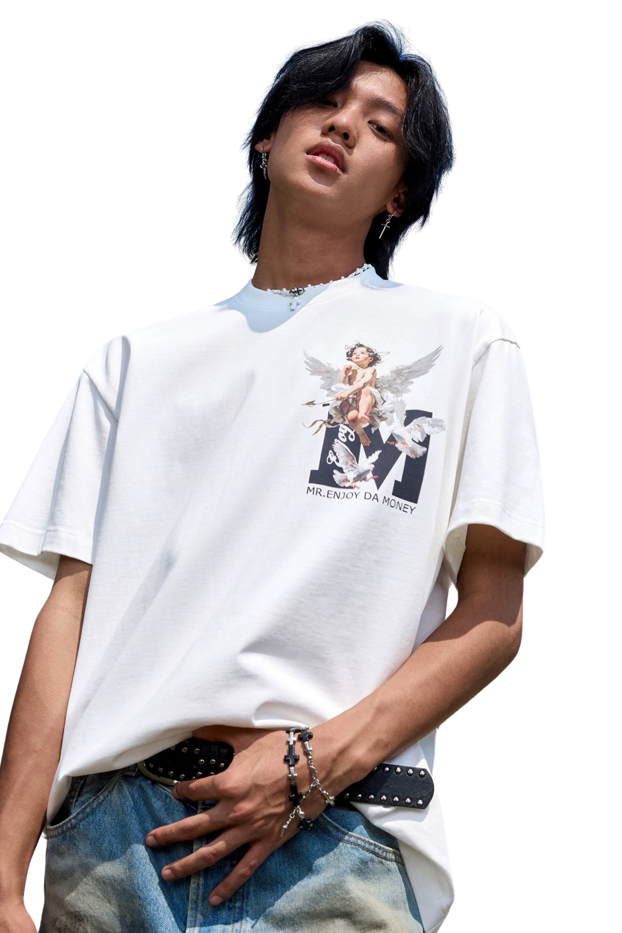 MEDM SS24 Colored Angel Series Print Tee