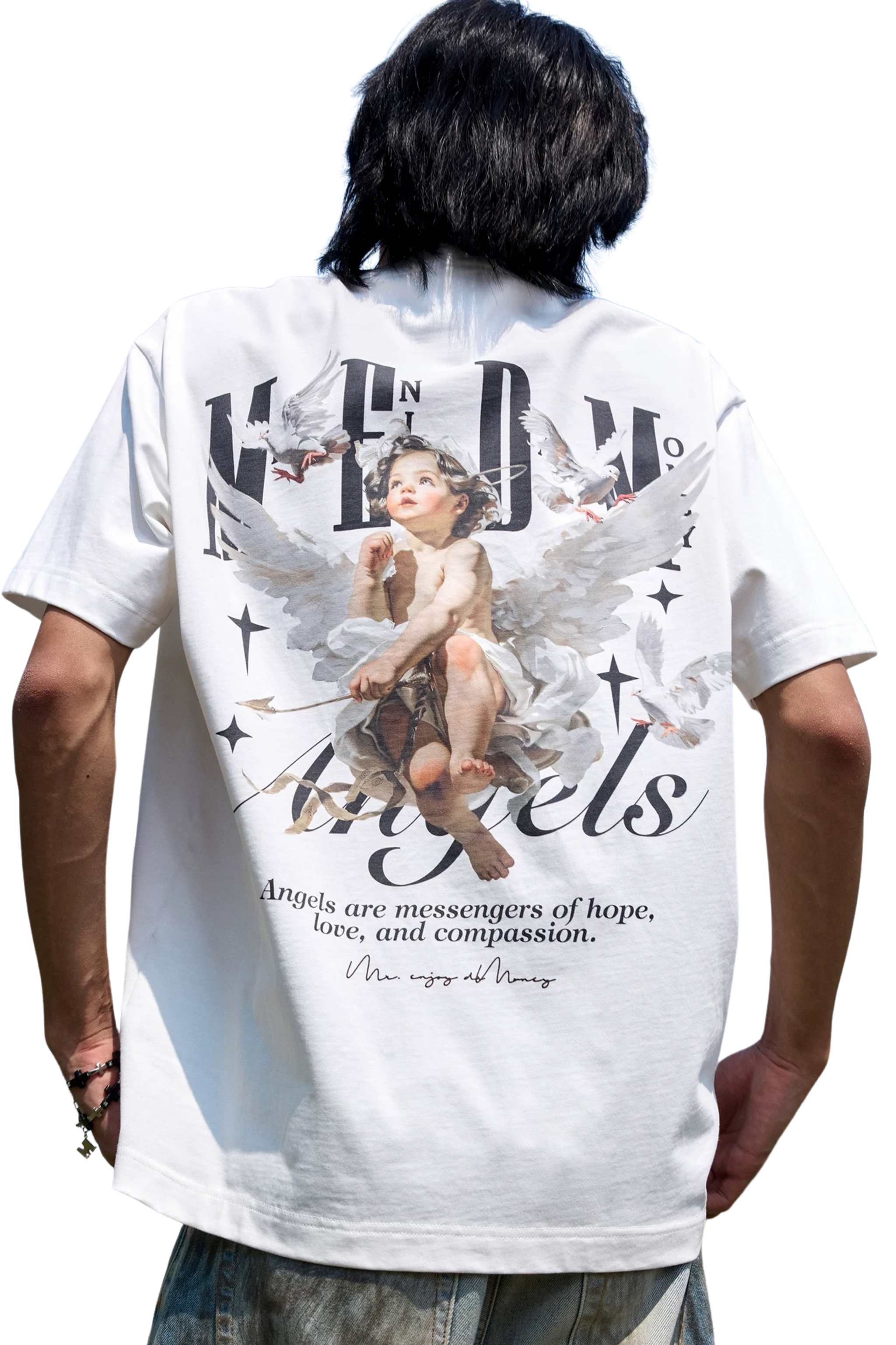 MEDM SS24 Colored Angel Series Print Tee