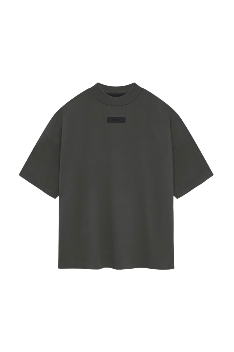 Fear Of God Essentials FW23 Black Patch Tee