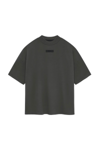 Fear Of God Essentials FW23 Black Patch Tee