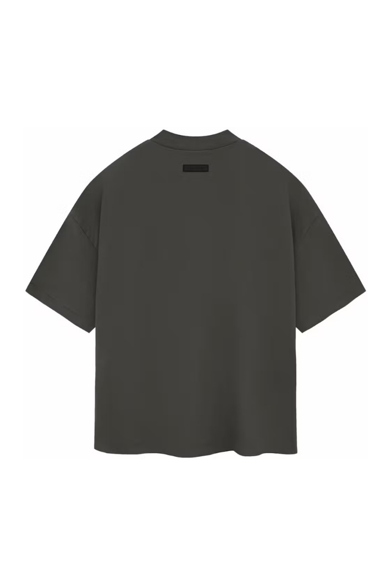 Fear Of God Essentials FW23 Black Patch Tee