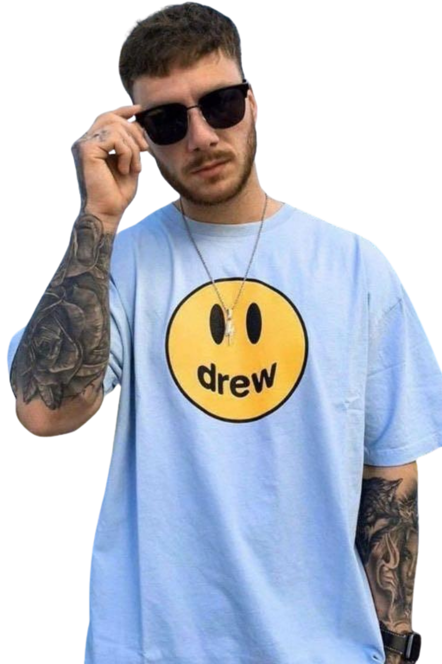 เสื้อยืดคอกลมลายมาสคอต Drew House SS