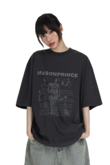 เสื้อยืดเพ้นท์ภาพเหมือน Masonprince