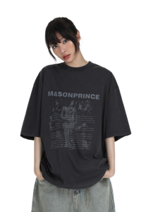 เสื้อยืดเพ้นท์ภาพเหมือน Masonprince