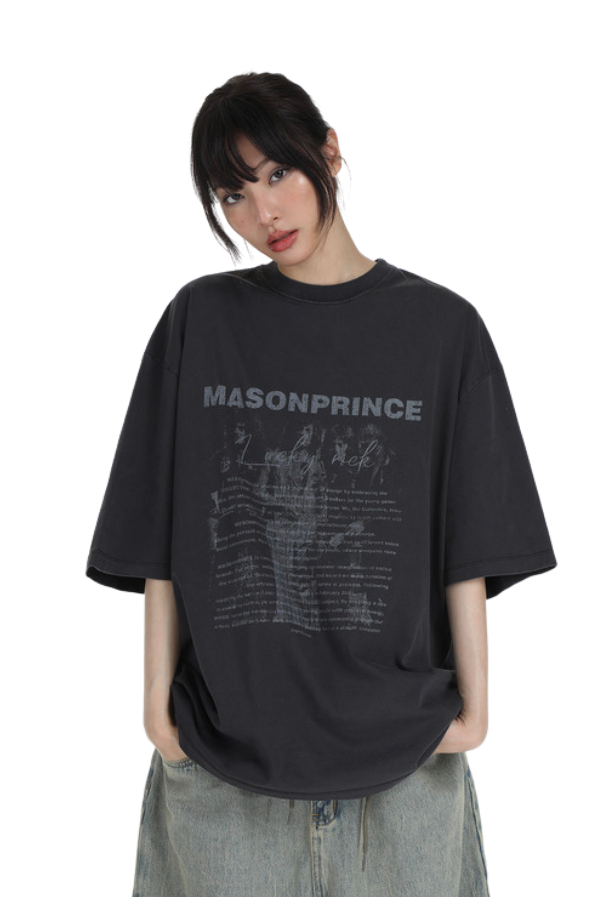 เสื้อยืดเพ้นท์ภาพเหมือน Masonprince