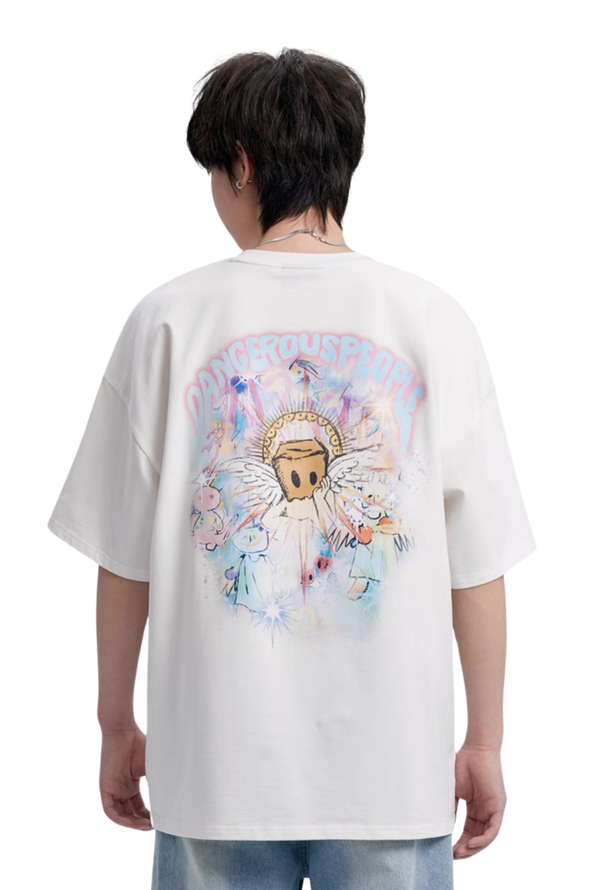 Dangerous People Rainbow Angel Tee