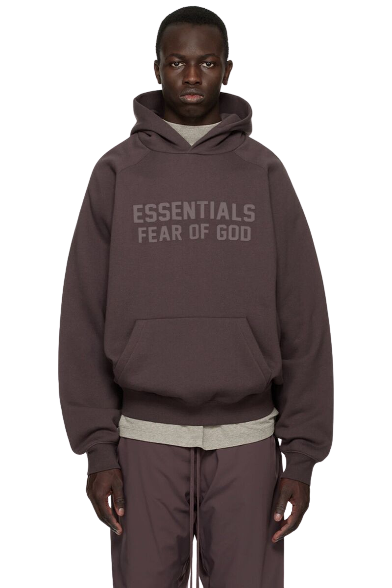 เสื้อฮู้ดพิมพ์ลายยาง SS23 Essentials จาก Fear Of God