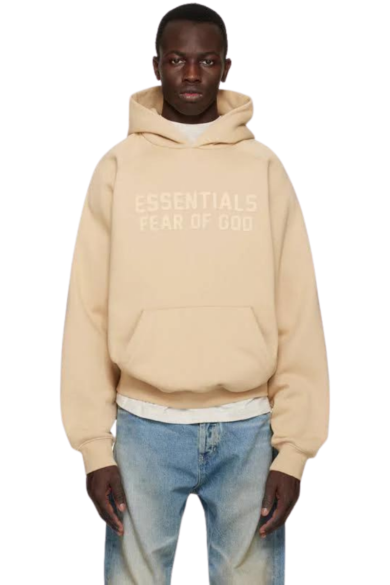 เสื้อฮู้ดพิมพ์ลายยาง SS23 Essentials จาก Fear Of God