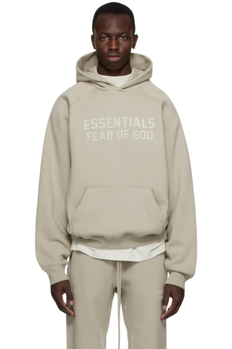 เสื้อฮู้ดพิมพ์ลายยาง SS23 Essentials จาก Fear Of God