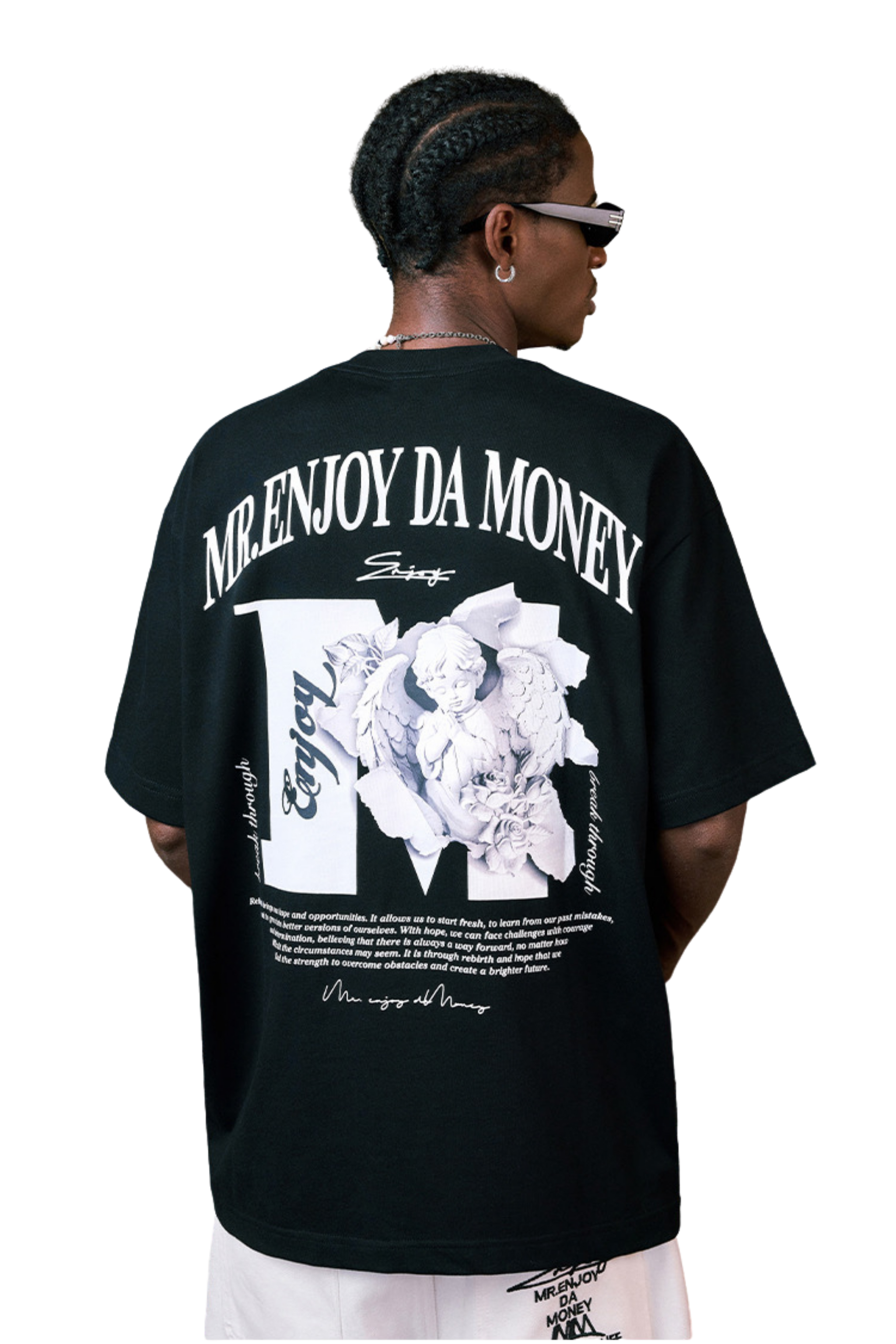 MEDM SS24 Angel Monochrome Print Tee