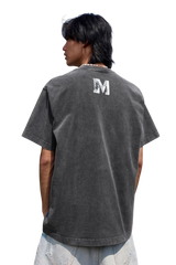 MEDM SS24 Angel Print Acid Wash Tee