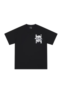 MEDM SS24 Skull Monochrome Print Tee