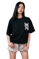 MEDM SS24 Skull Monochrome Print Tee