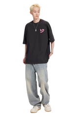 Dangerous People SS24 Smiley Heart Tee