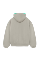 เสื้อฮู้ดสีดำลายแพทช์ SS24 จาก Fear Of God Essentials