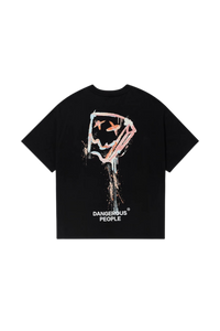 Dangerous People Spray Paint Paper Bag Tee