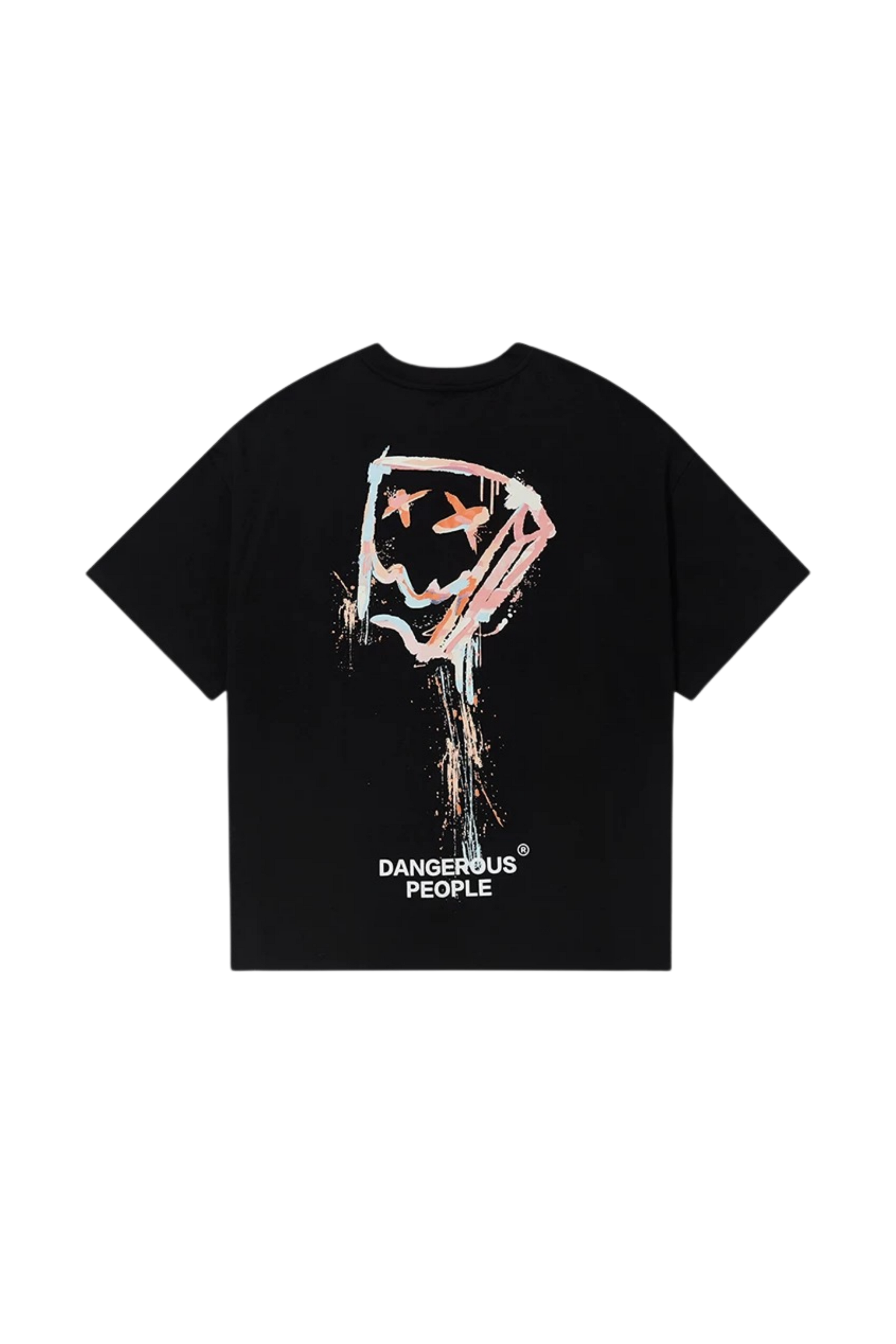 Dangerous People Spray Paint Paper Bag Tee